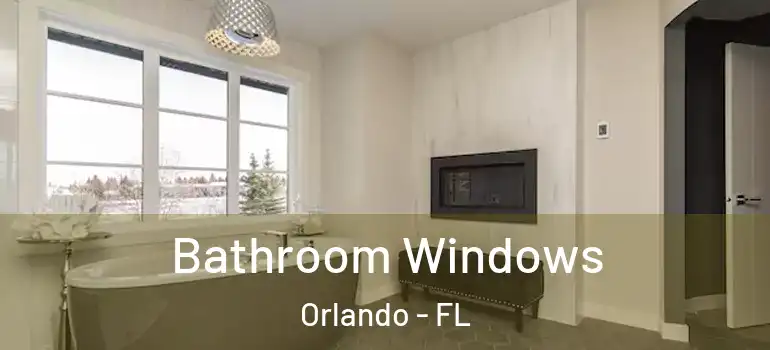  Bathroom Windows Orlando - FL