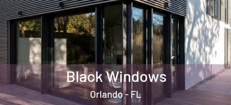  Black Windows Orlando - FL