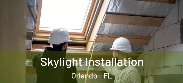  Skylight Installation Orlando - FL