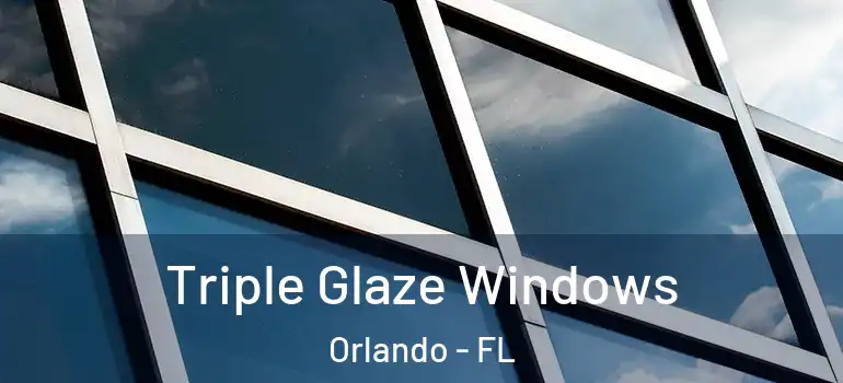  Triple Glaze Windows Orlando - FL